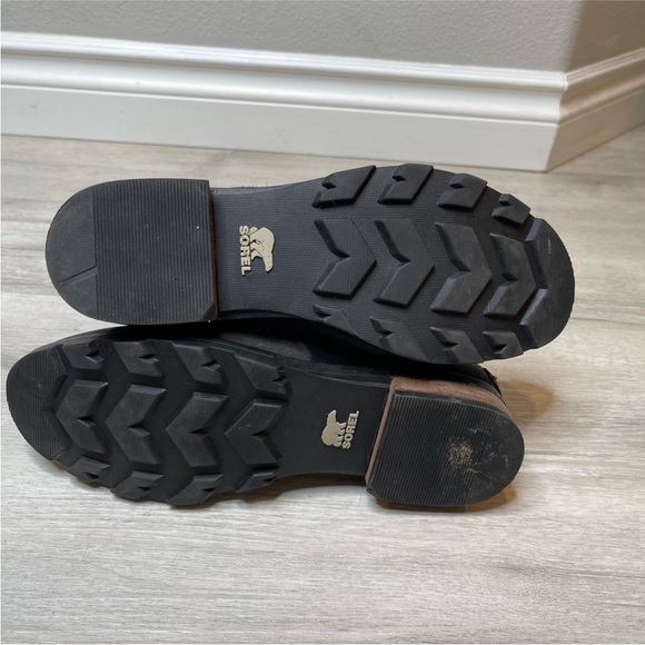 Sorel Emelie Short Lace Boot Light Rain and Heavy Rain Waterproof Black Size 8.5 - Picture 11 of 11